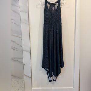 Prana sexton racer back/asymmetrical dress!